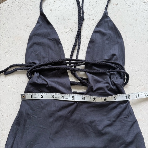 Braided Rope Halter Dress - Picture 7 of 8